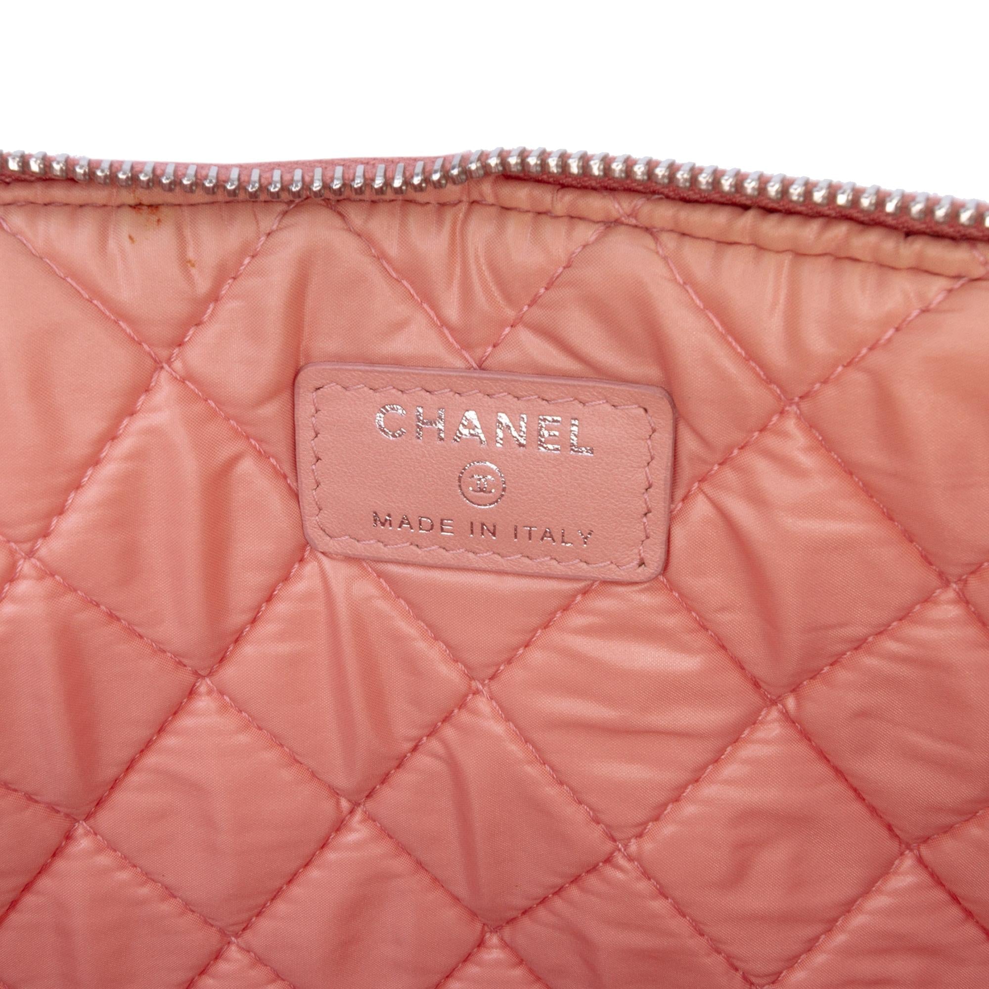 Chanel Large Tweed Deauville O Case Clutch