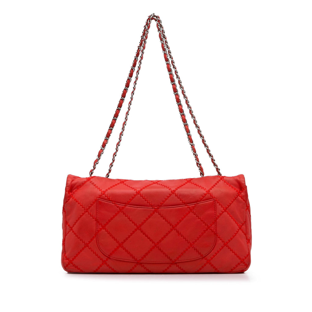 Chanel Large Ultimate Stitch Lambskin Flap (SHG-EPPUHv)