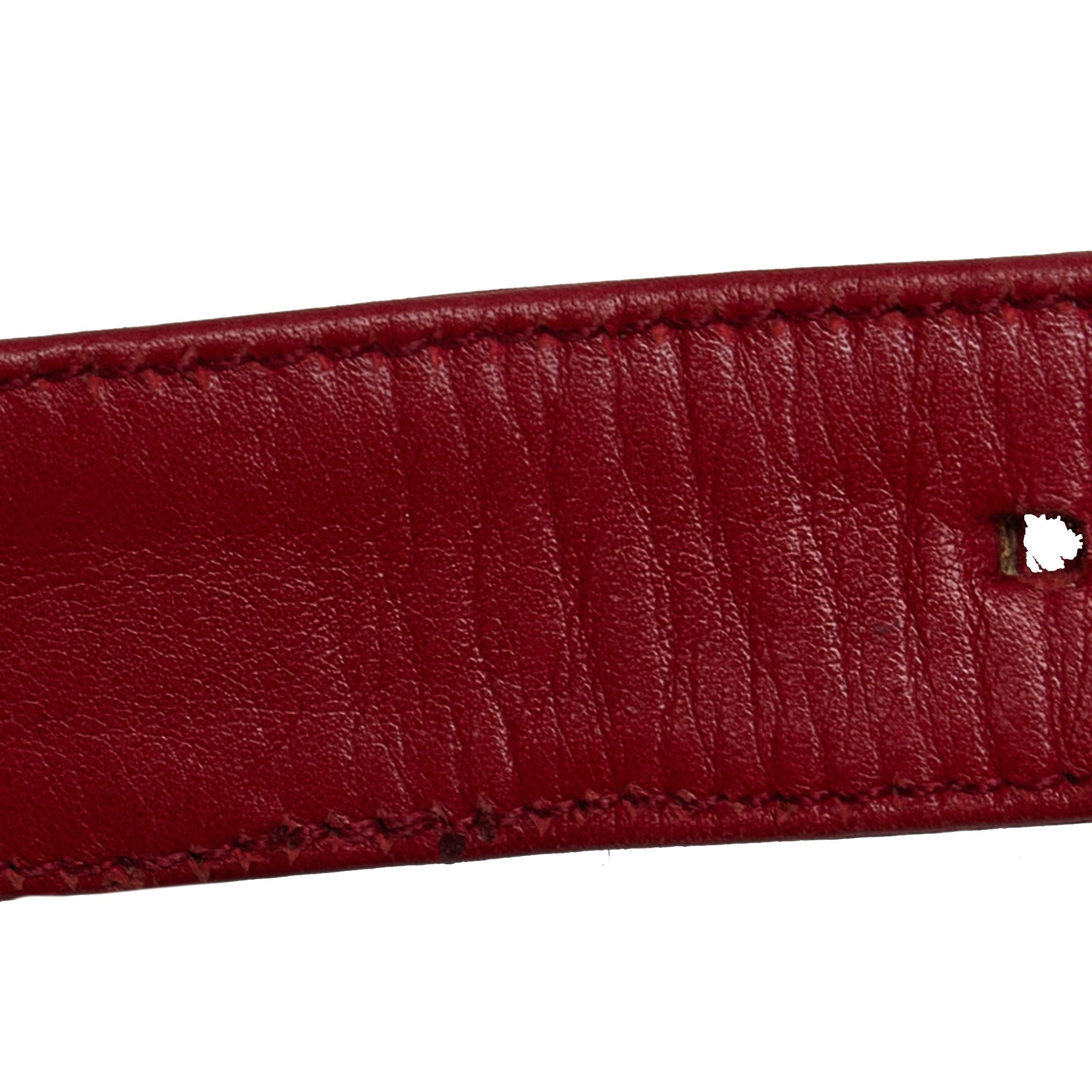 Chanel Leather Belt - 29 / 73.00 (SHG-Ku3cdH)