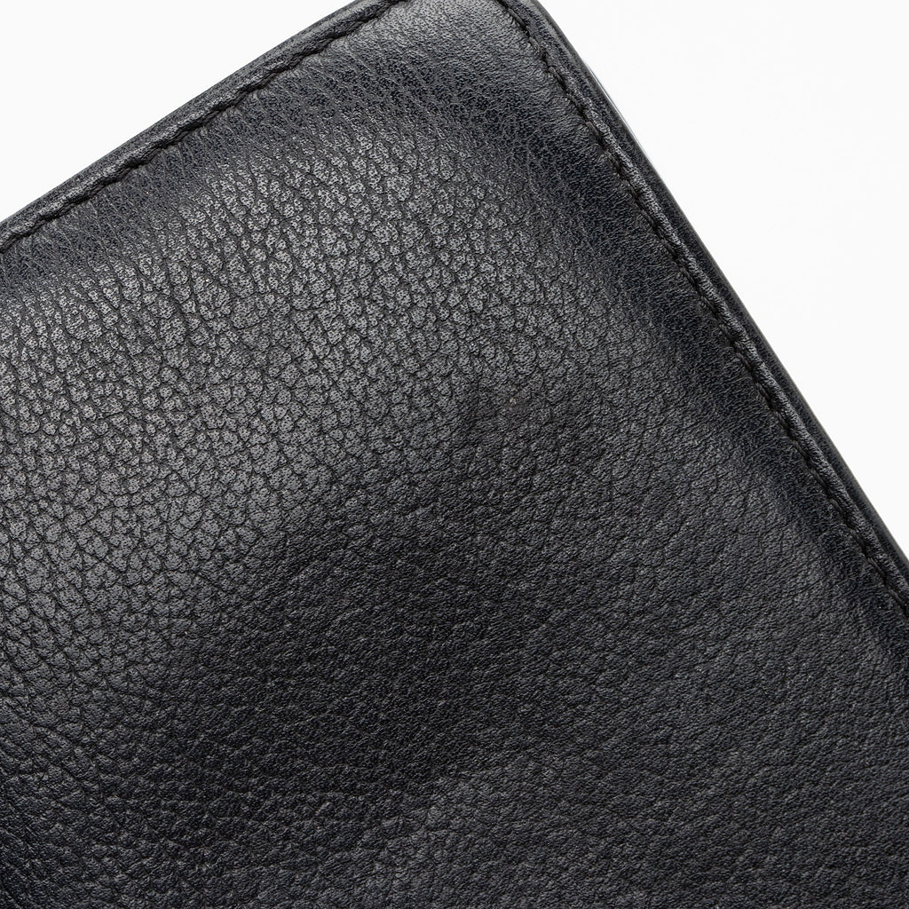 Chanel Leather Camellia CC L-Double Wallet (SHF-22204)