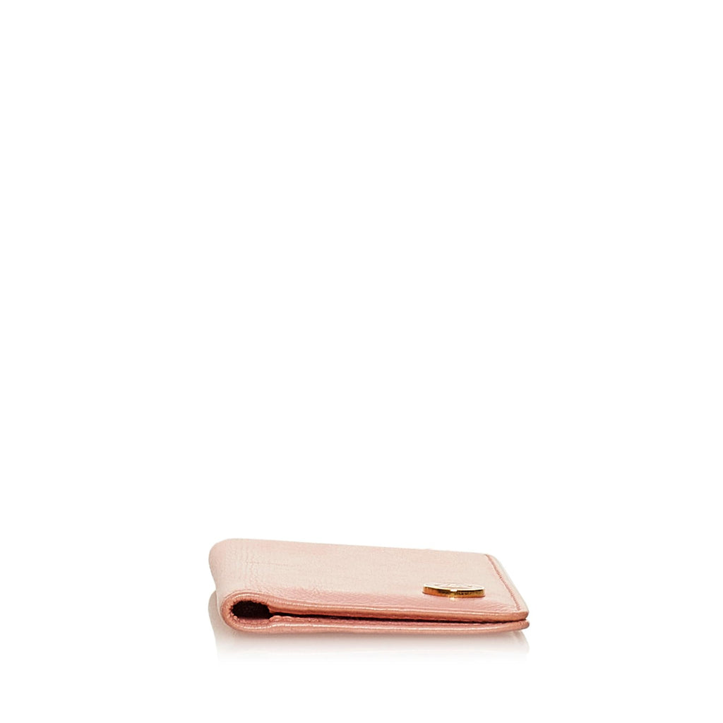 Chanel Leather Card Holder (SHG-29497)