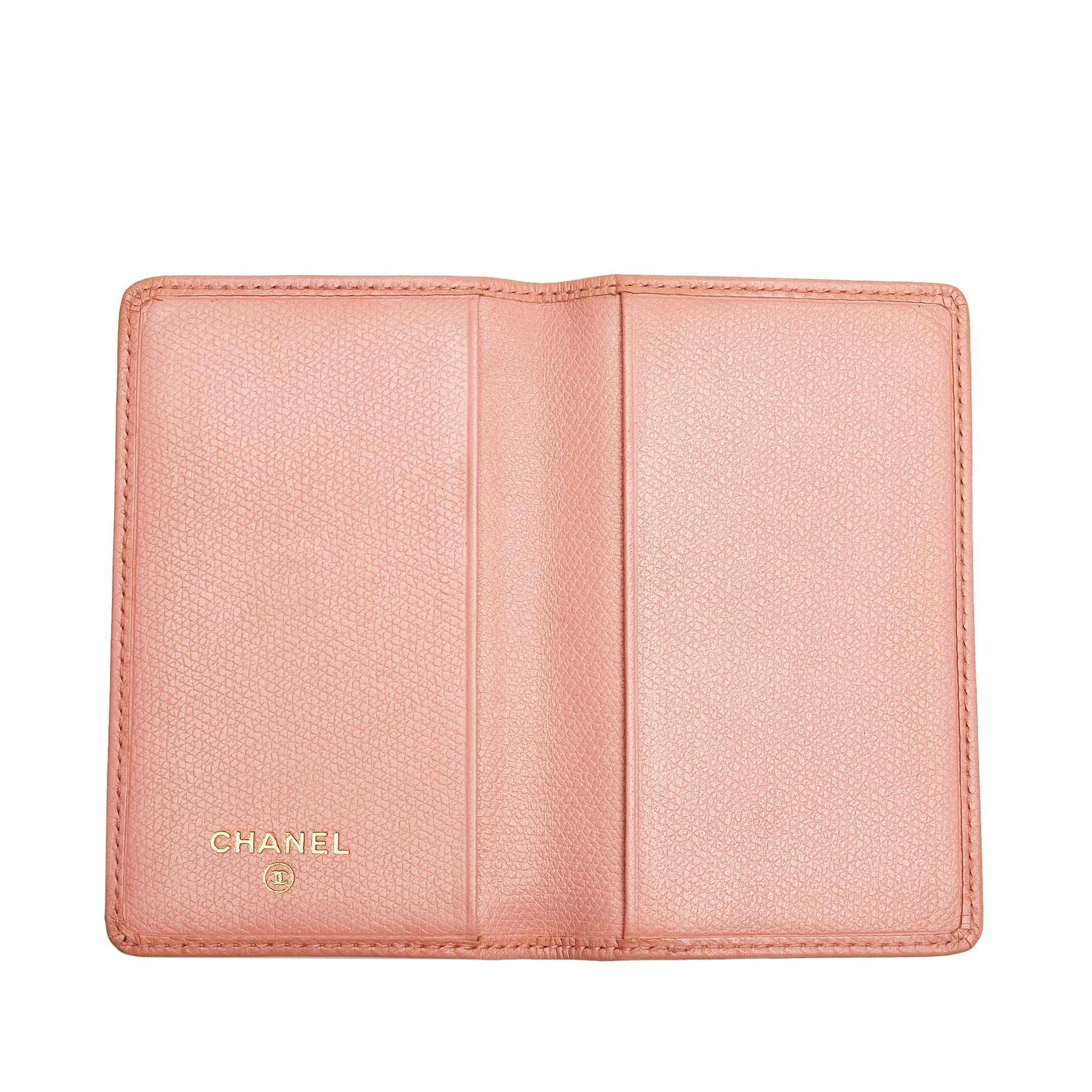 Chanel Leather Card Holder (SHG-29497)