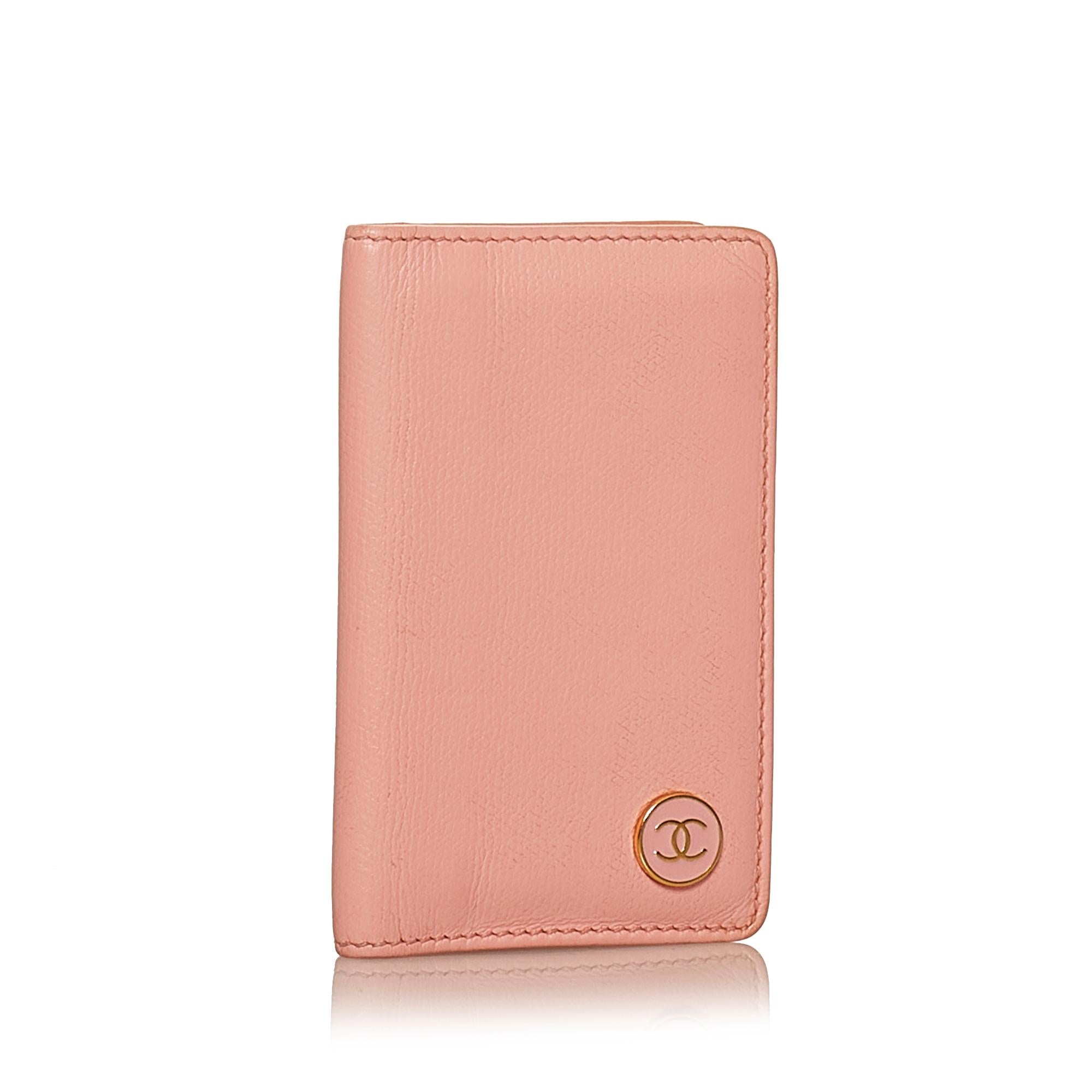 Chanel Leather Card Holder (SHG-29497)