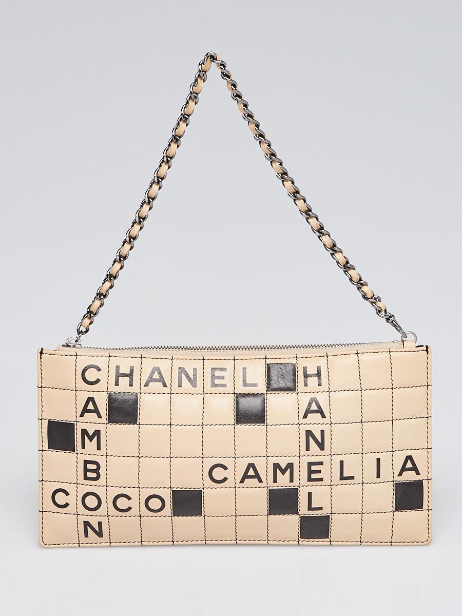 Chanel Crossword Pochette
