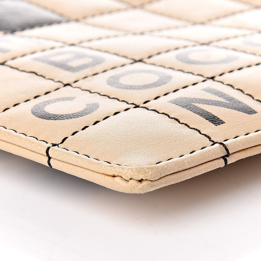 Chanel Crossword Pochette