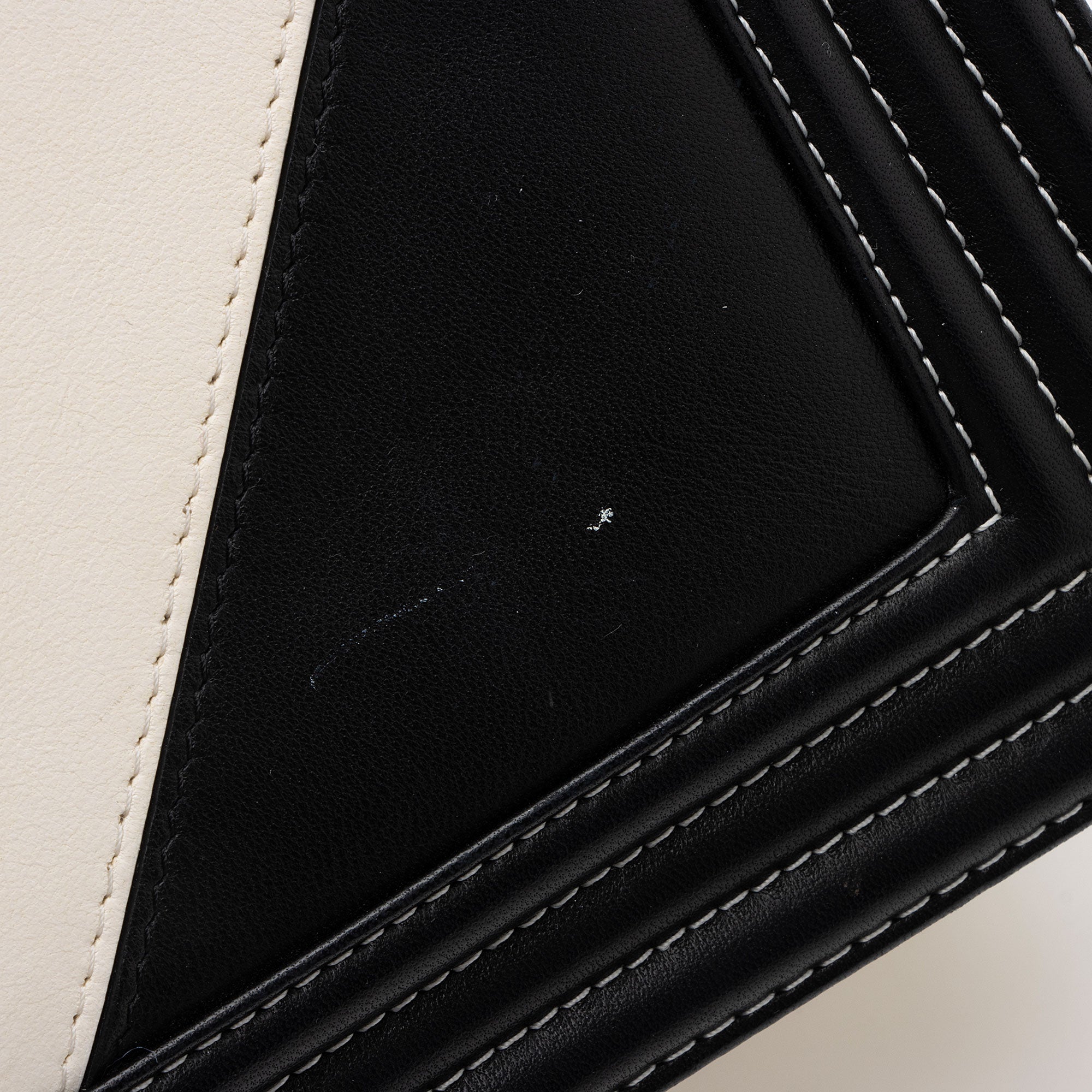Chanel Leather Geometric Medium Boy Bag