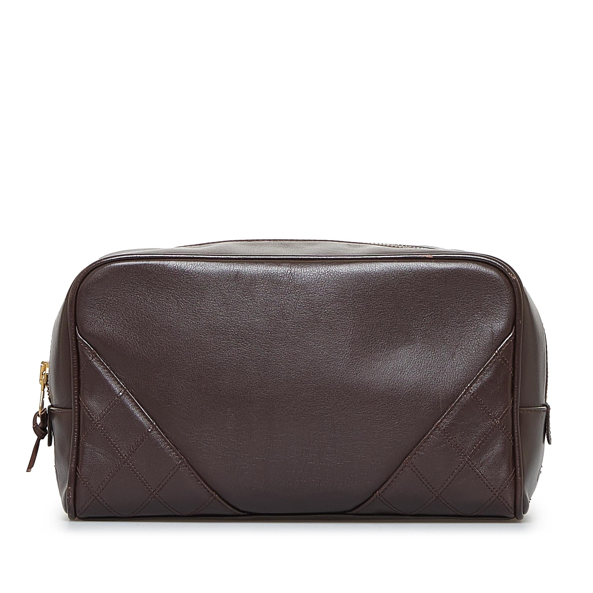 Chanel Leather Pouch
