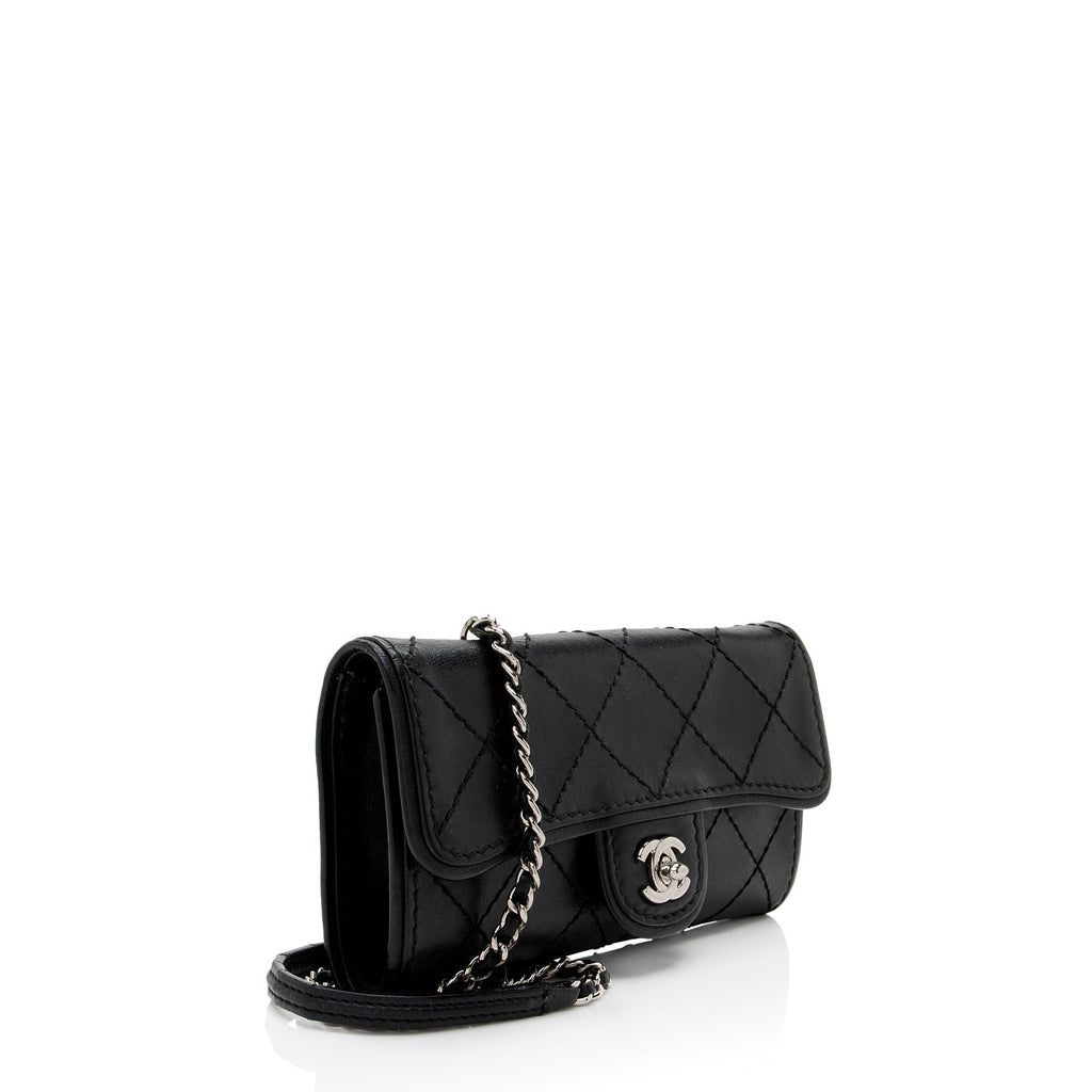 Chanel Leather Sac Rabat Mini Wallet on Chain - FINAL SALE