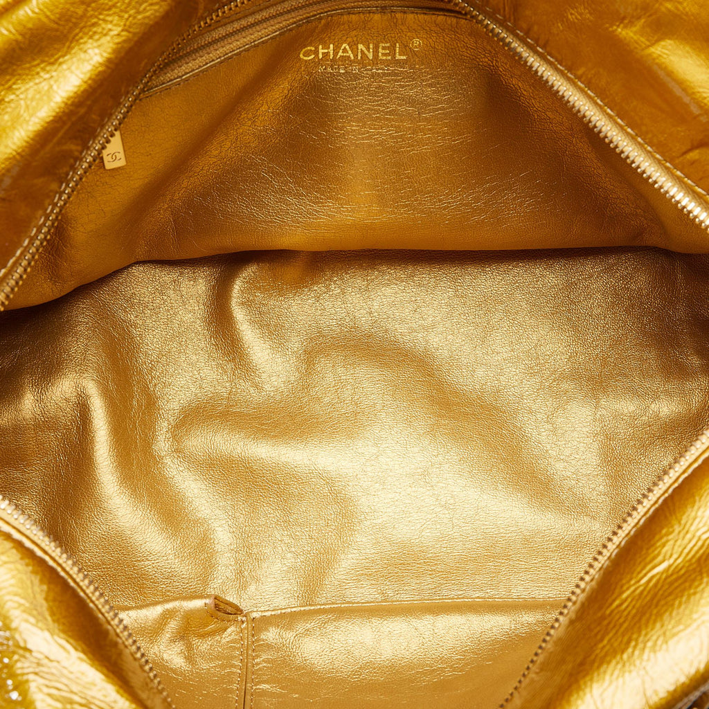 Chanel Luxe Ligne Bowler Bag (SHG-PphpRs)