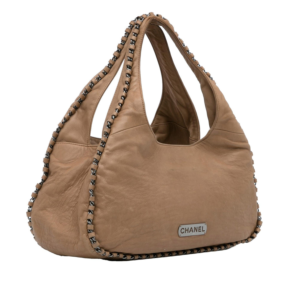 Chanel Luxe Ligne Hobo (SHG-nRec4T)