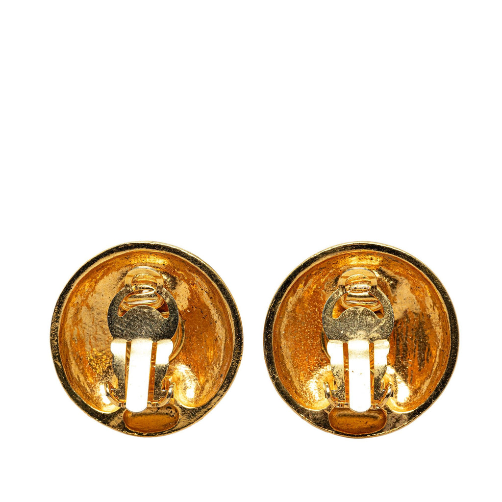 Chanel Mademoiselle Clip On Earrings (SHG-8WX2gn)
