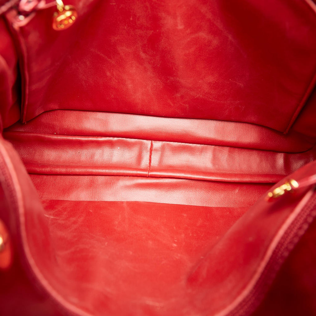 Chanel Matelasse Lambskin Leather Shoulder Bag (SHG-37875)