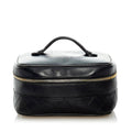 Chanel Matelasse Lambskin Leather Vanity Bag (SHG-32648)