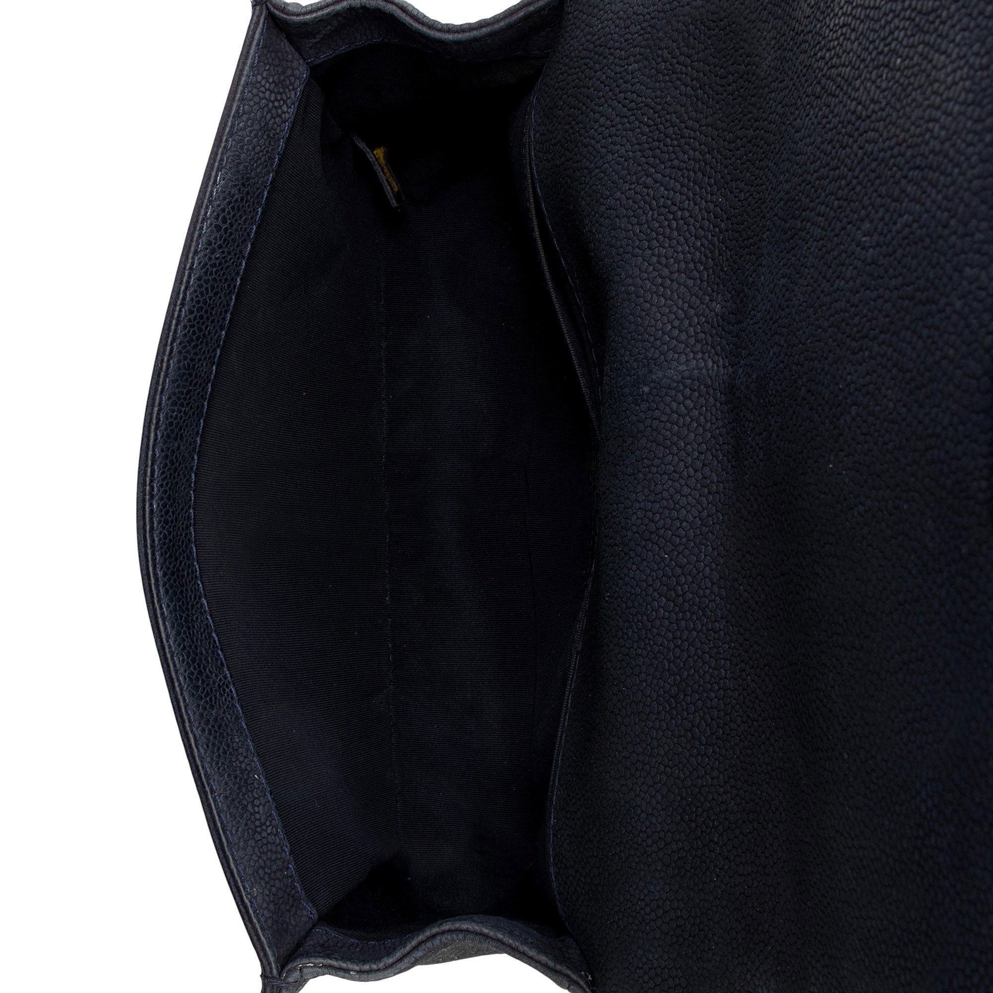Chanel Matte Caviar Leather Old Medium Boy Bag