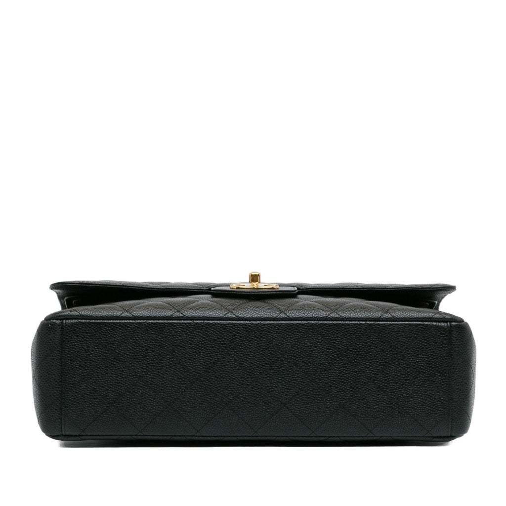 Chanel Maxi Classic Caviar Double Flap (SHG-LTyf3Q)