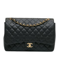 Chanel Maxi Classic Caviar Double Flap (SHG-LTyf3Q)