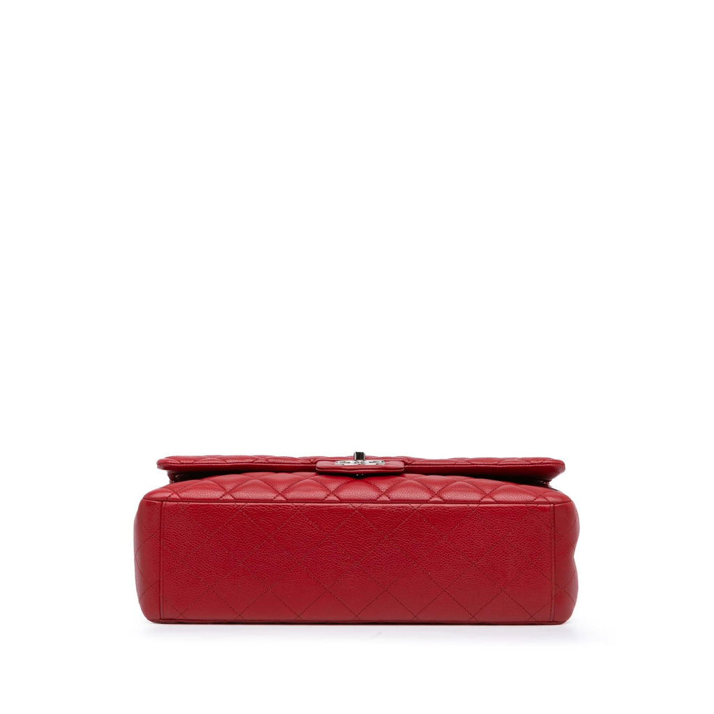 Chanel Maxi Classic Caviar Double Flap (SHG-vQWBwP)