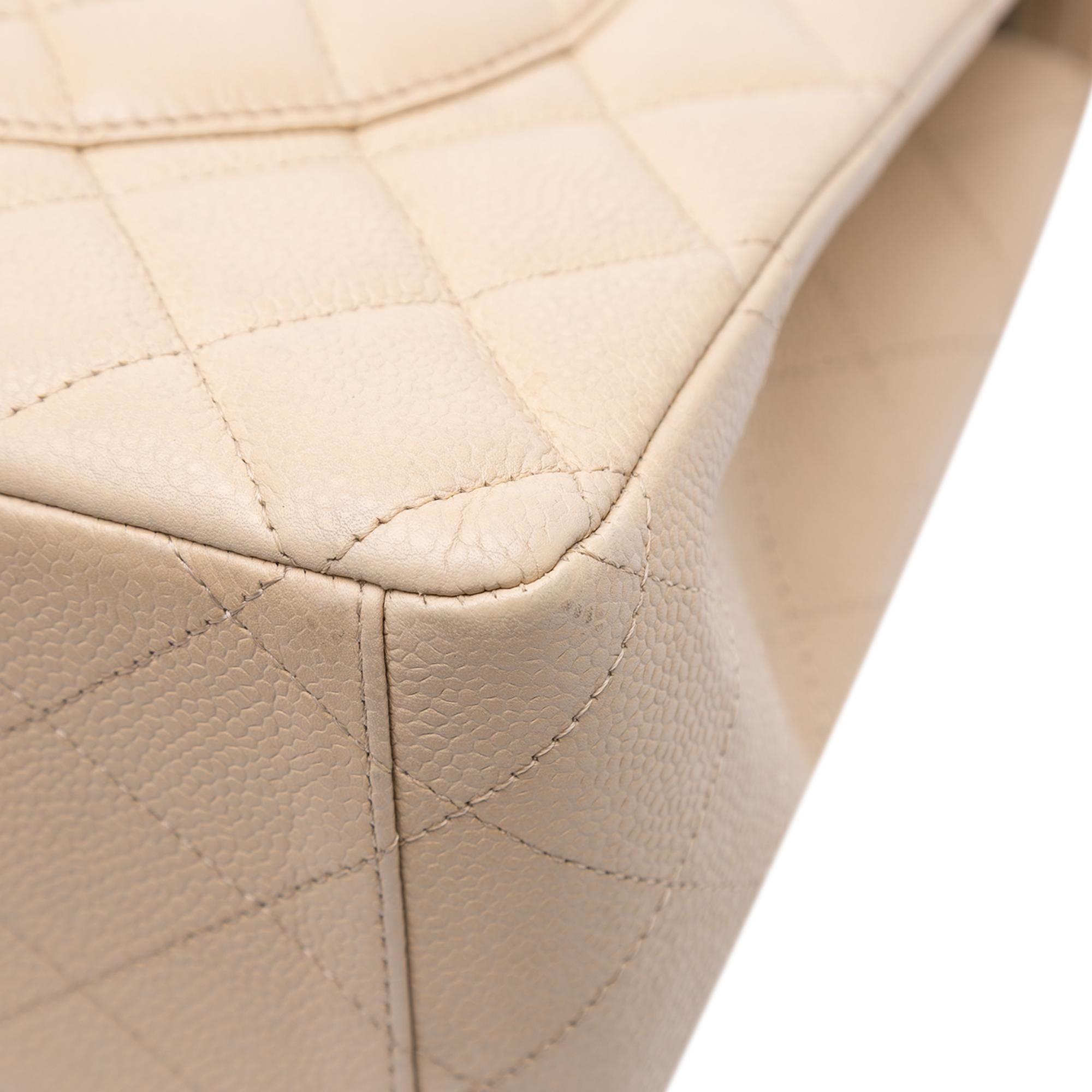 Chanel Maxi Classic Caviar Double Flap