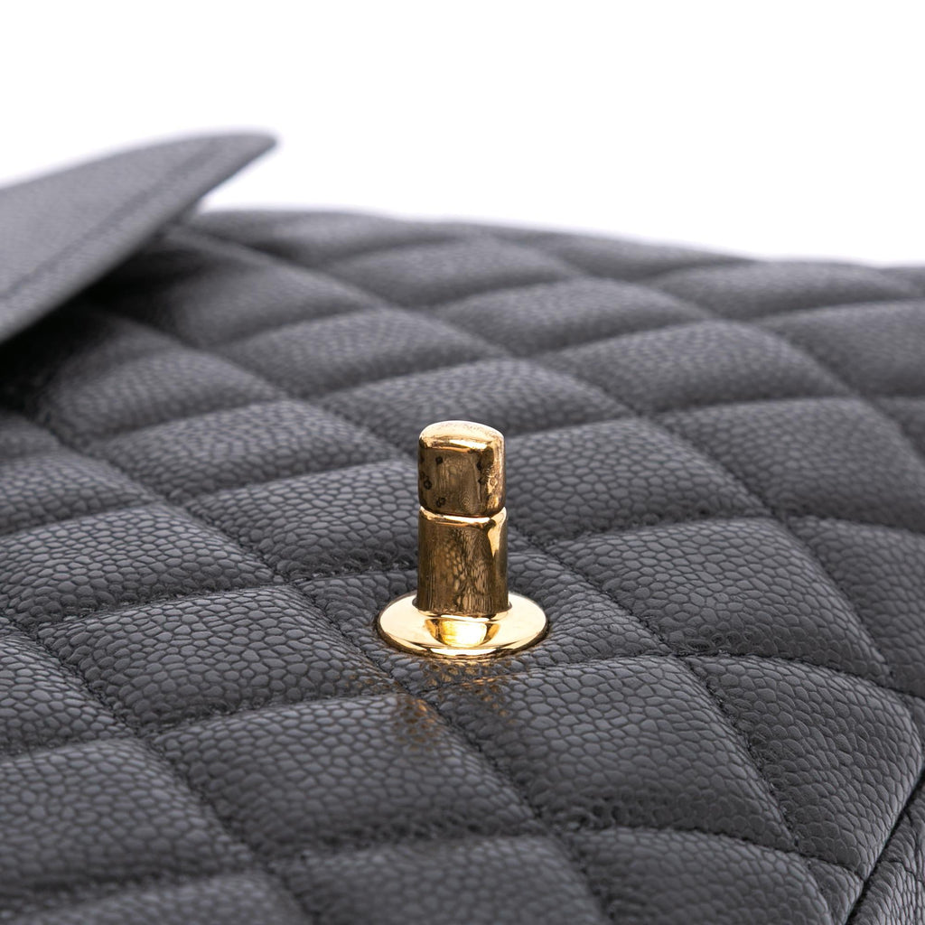 Chanel Maxi Classic Caviar Double Flap