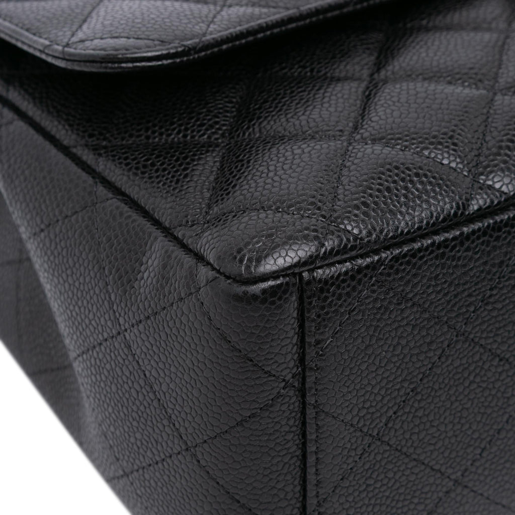 Chanel Maxi Classic Caviar Double Flap