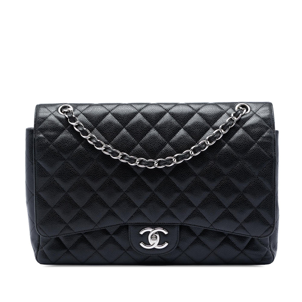 Chanel Maxi Classic Caviar Double Flap