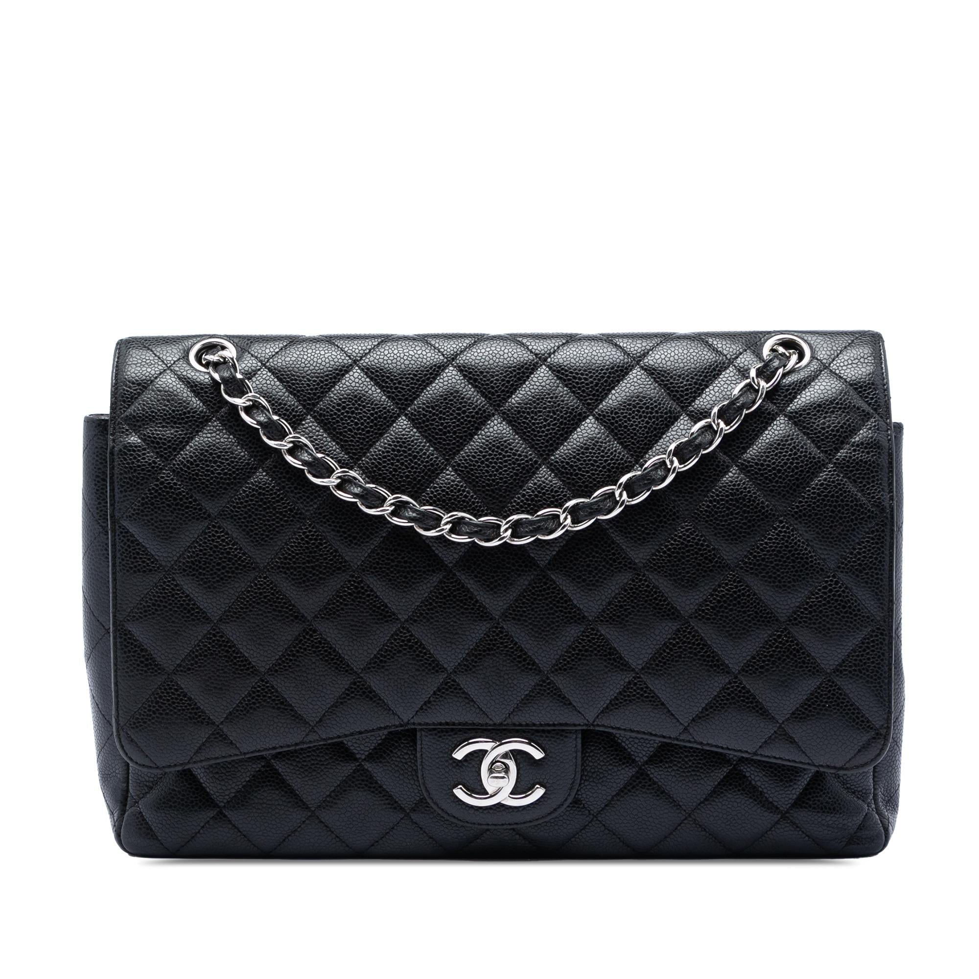 Chanel Maxi Classic Caviar Double Flap