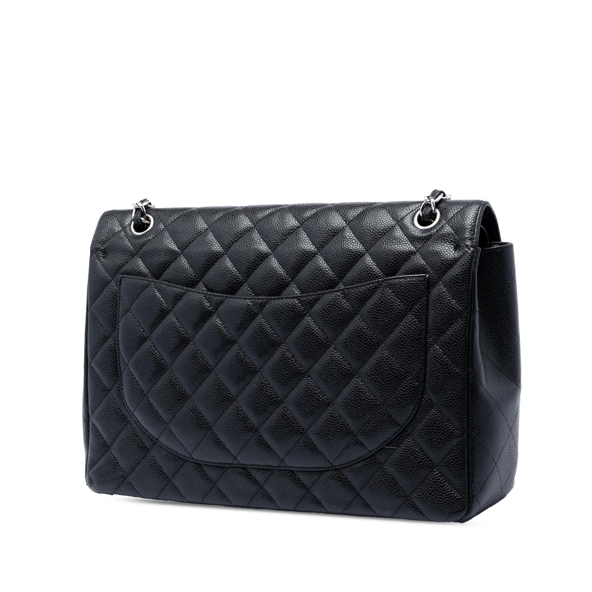 Chanel Maxi Classic Caviar Double Flap