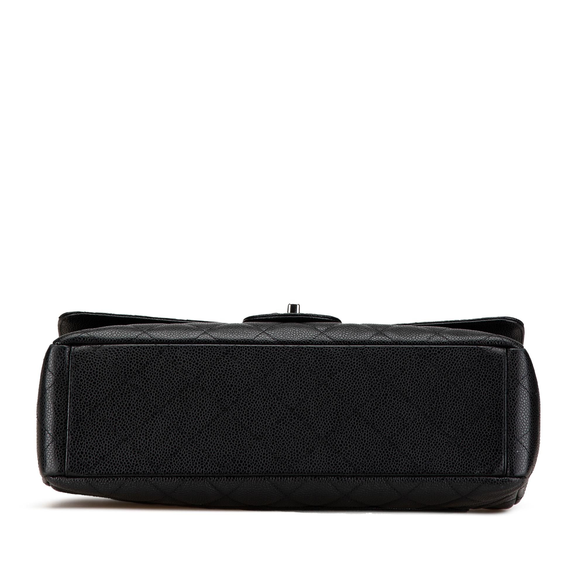 Chanel Maxi Classic Caviar Single Flap
