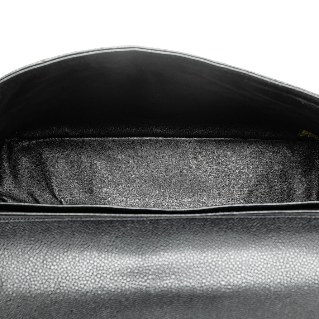 Chanel Maxi Classic Caviar Single Flap