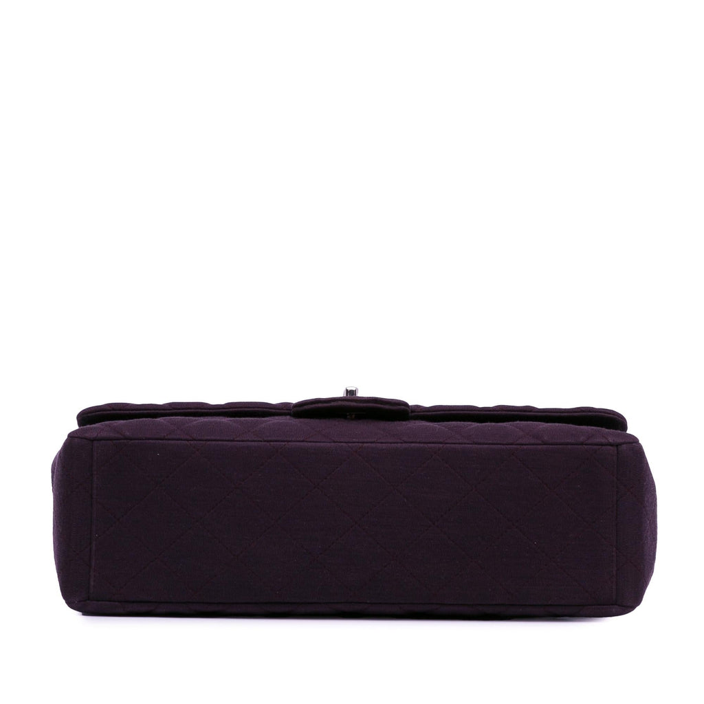 Chanel Maxi Classic Jersey Single Flap (SHG-0jPdOf)