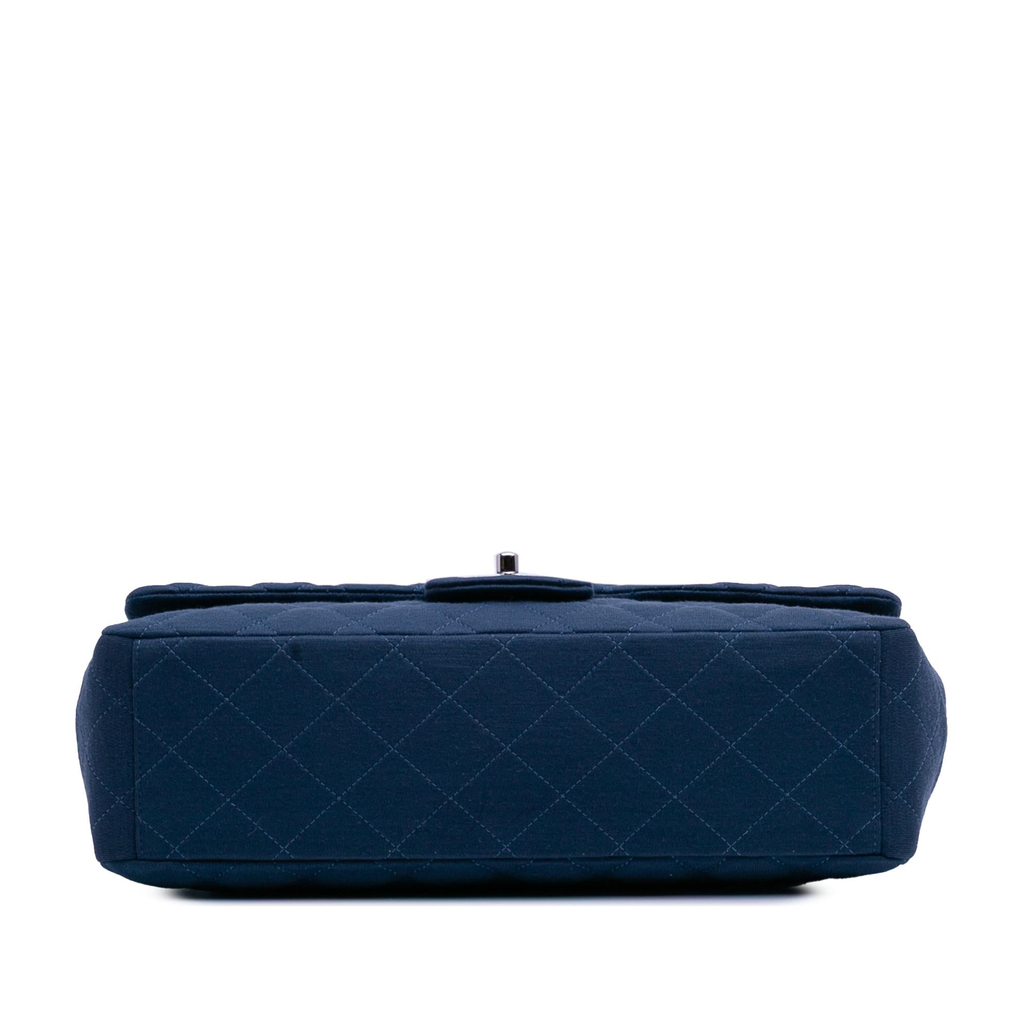 Chanel Maxi Classic Jersey Single Flap