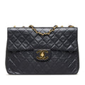 Chanel Maxi Classic Lambskin Double Flap (SHG-EmVxmM)
