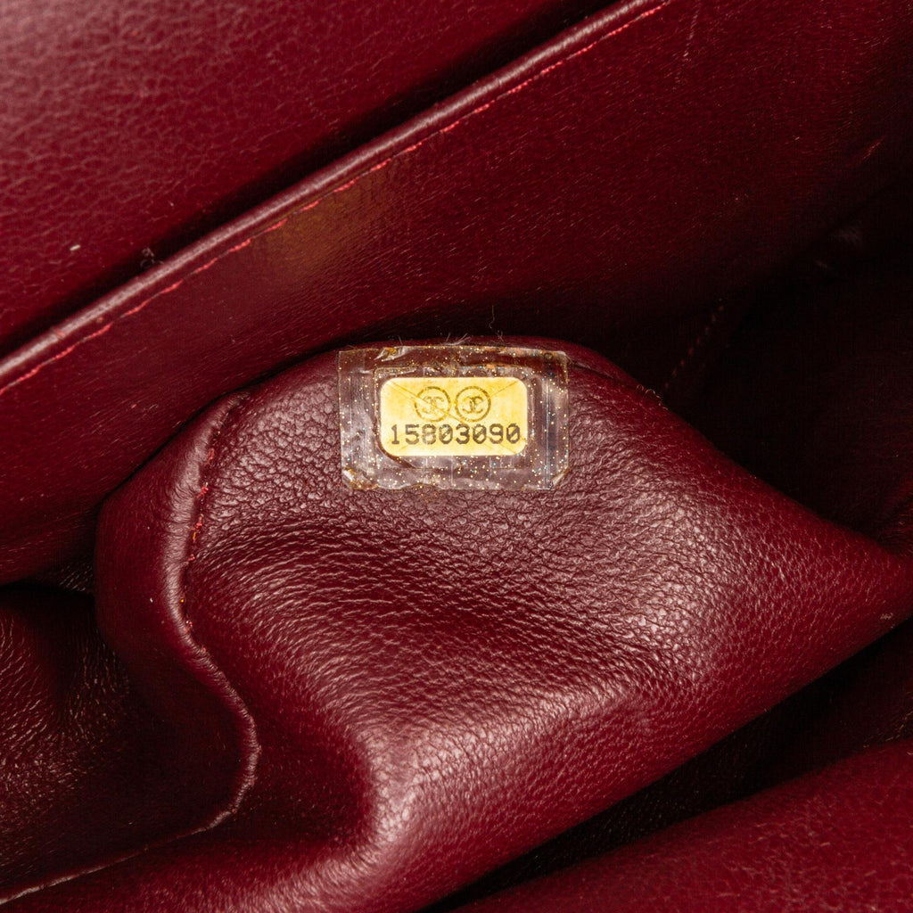 Chanel Maxi Classic Lambskin Double Flap (SHG-eE9hXY)