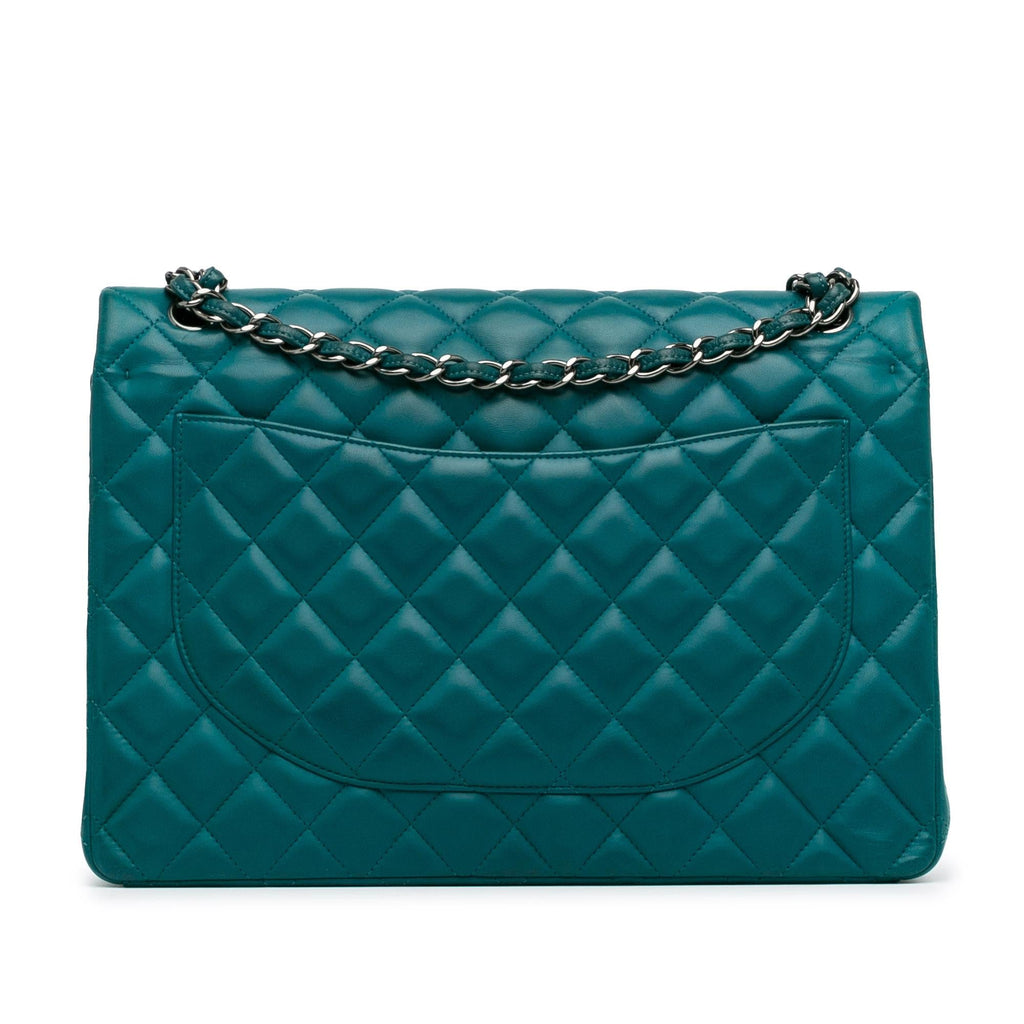 Chanel Maxi Classic Lambskin Double Flap (SHG-6Txhsf)