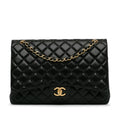 Chanel Maxi Classic Lambskin Double Flap (SHG-UilY6L)