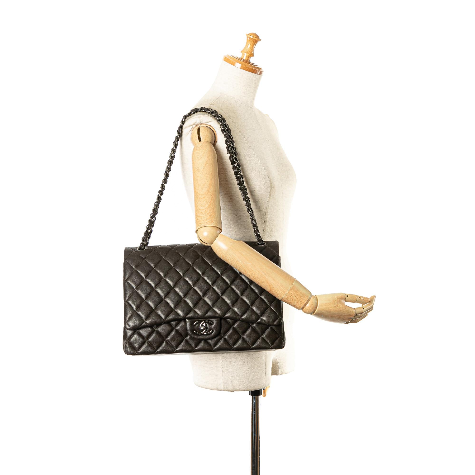 Chanel Maxi Classic Lambskin Double Flap