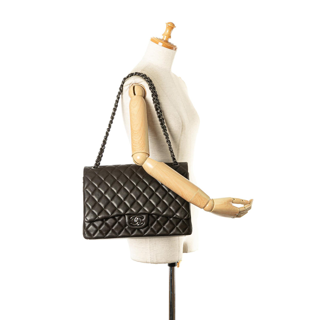 Chanel Maxi Classic Lambskin Double Flap