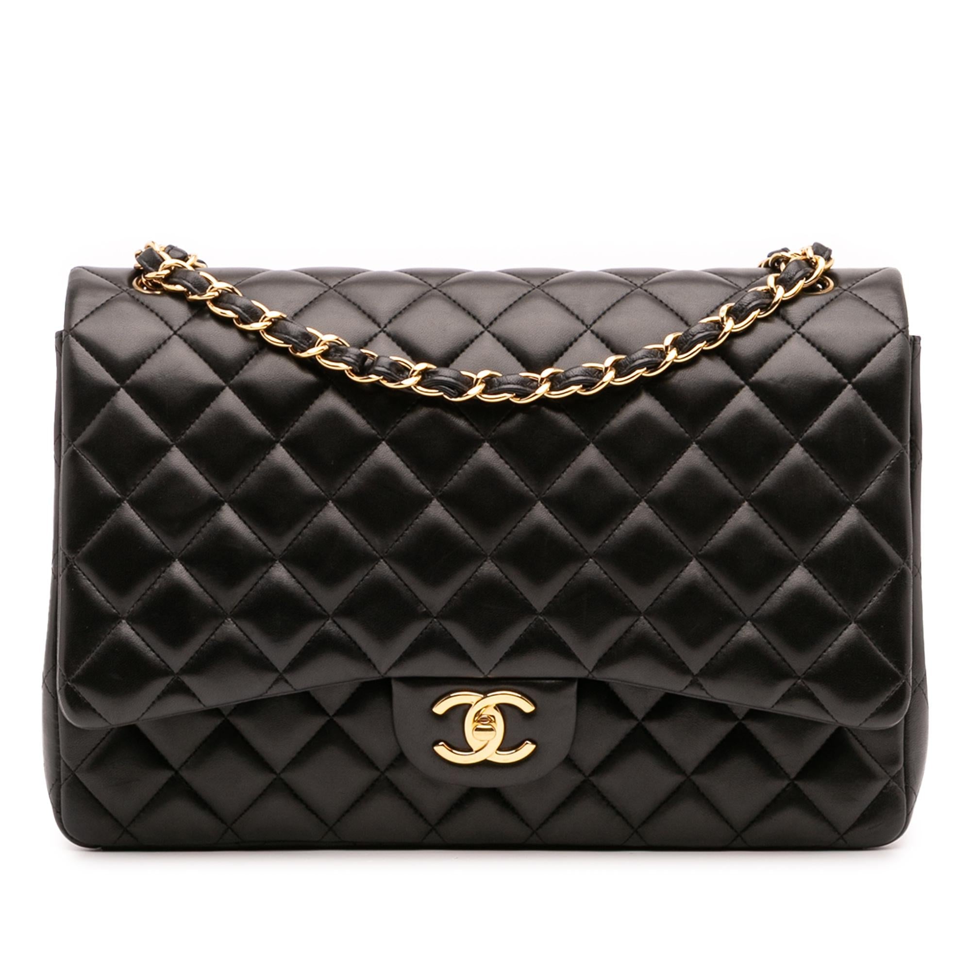 Chanel Maxi Classic Lambskin Double Flap