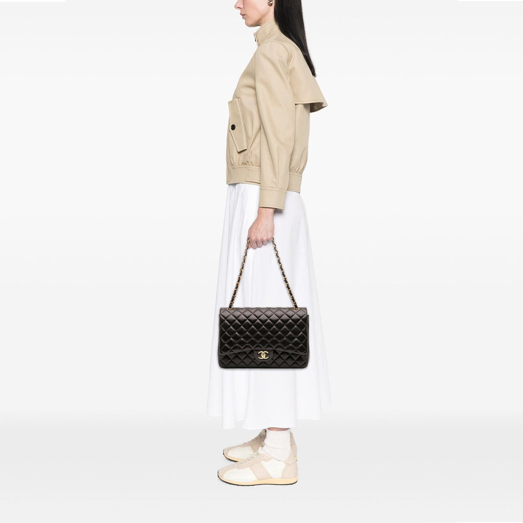 Chanel Maxi Classic Lambskin Double Flap