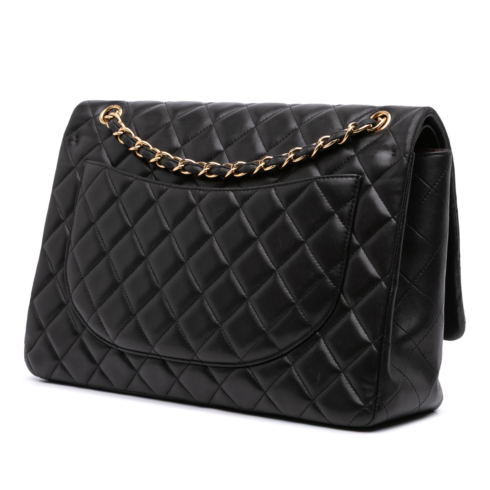 Chanel Maxi Classic Lambskin Double Flap