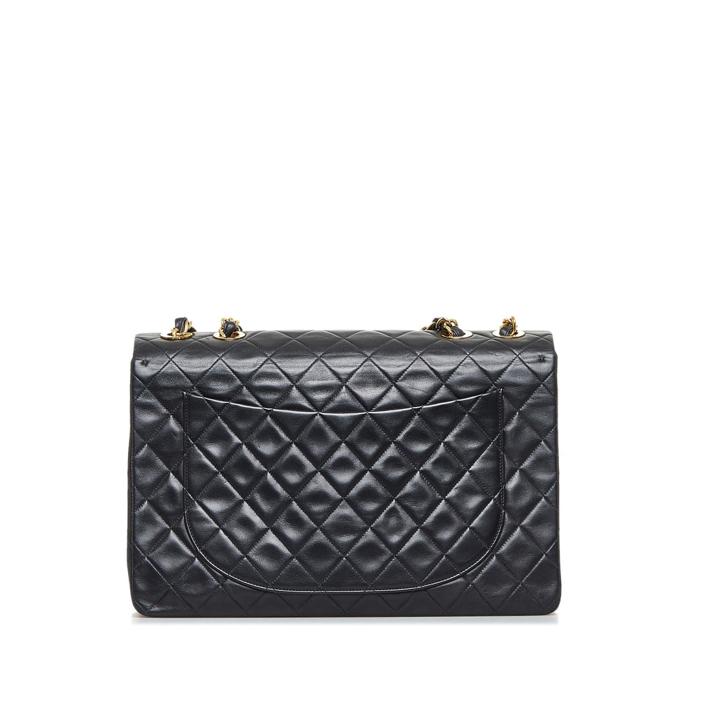 Chanel Maxi Classic Lambskin Single Flap (SHG-NOkbrf)