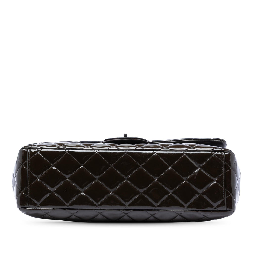Chanel Maxi Classic Patent Double Flap