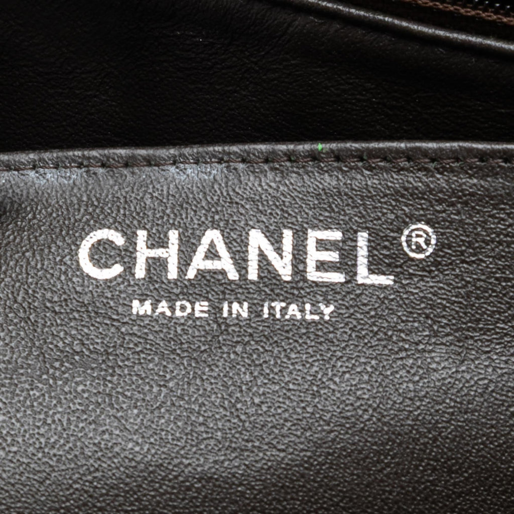 Chanel Maxi Classic Patent Double Flap