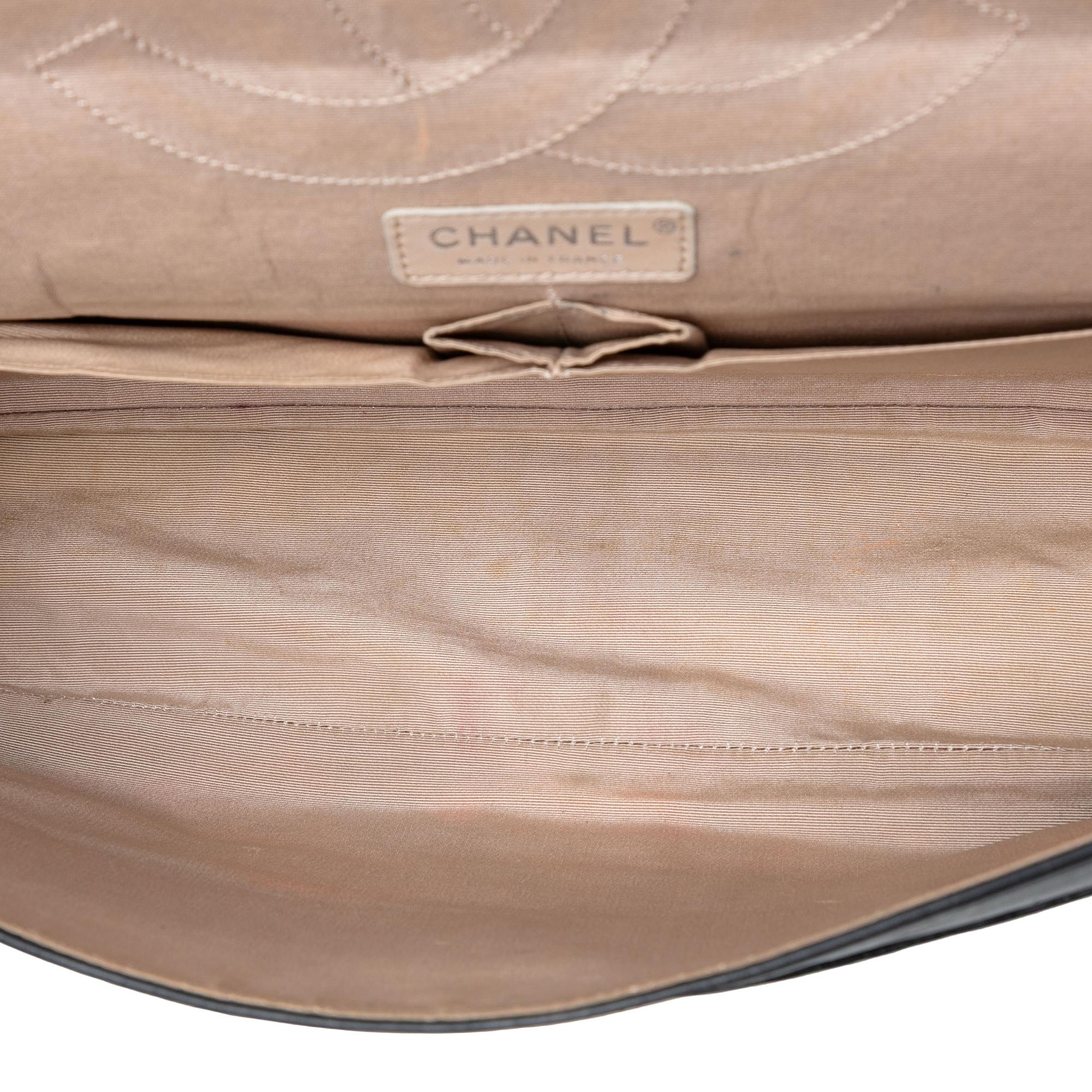 Chanel Maxi Embossed Calfskin 31 Rue Cambon Reissue 2.55 Double Flap