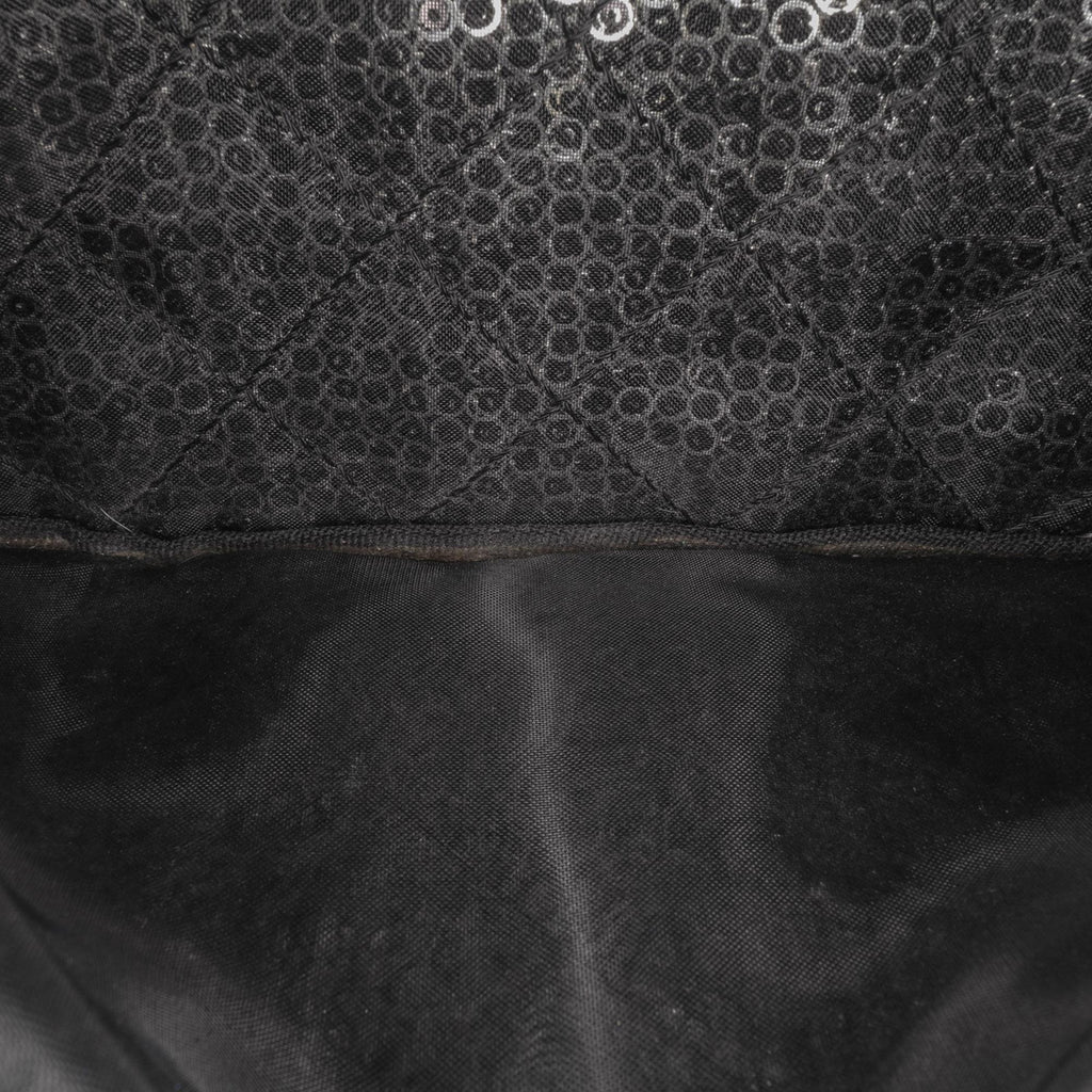 Chanel Maxi Hidden Sequins Mesh Flap