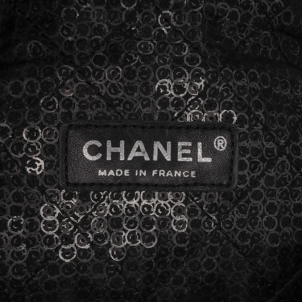 Chanel Maxi Hidden Sequins Mesh Flap