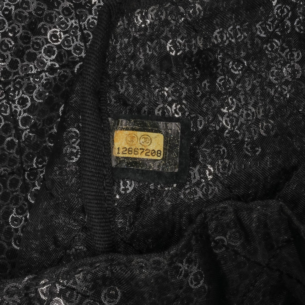 Chanel Maxi Hidden Sequins Mesh Flap