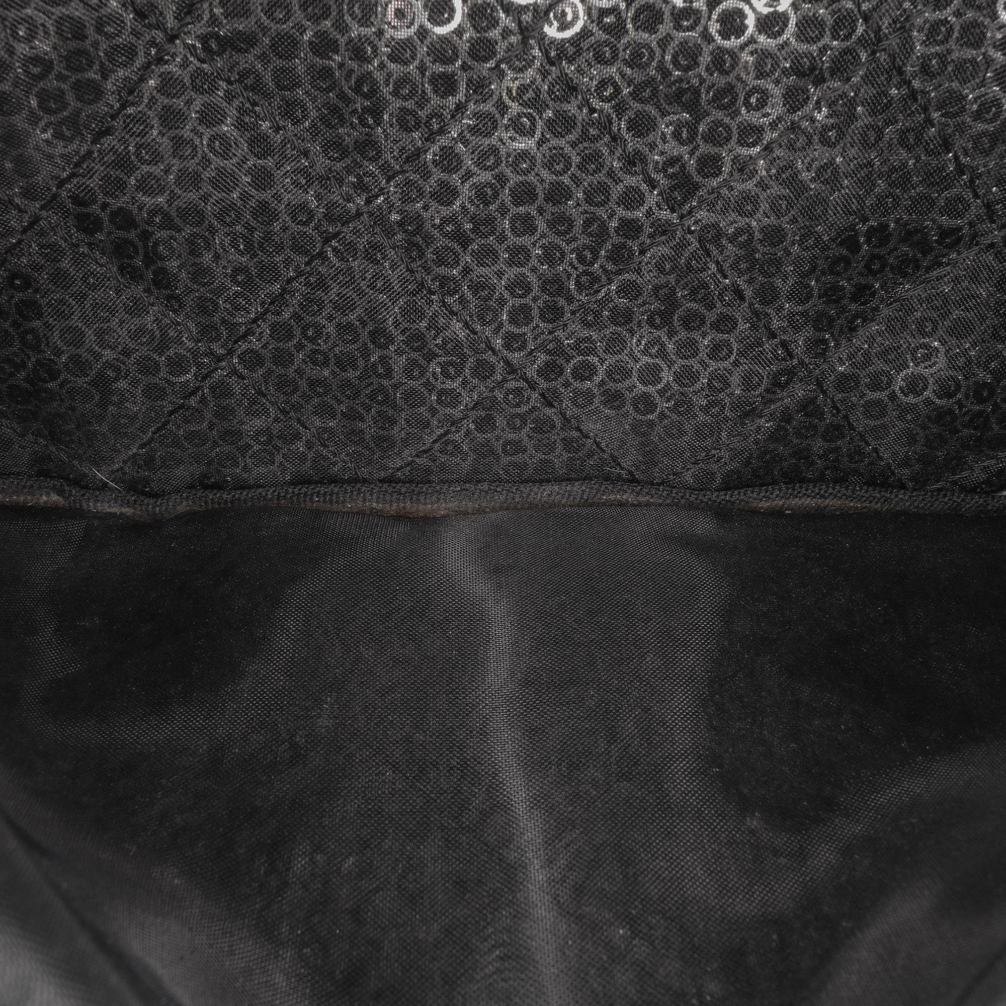 Chanel Maxi Hidden Sequins Mesh Flap