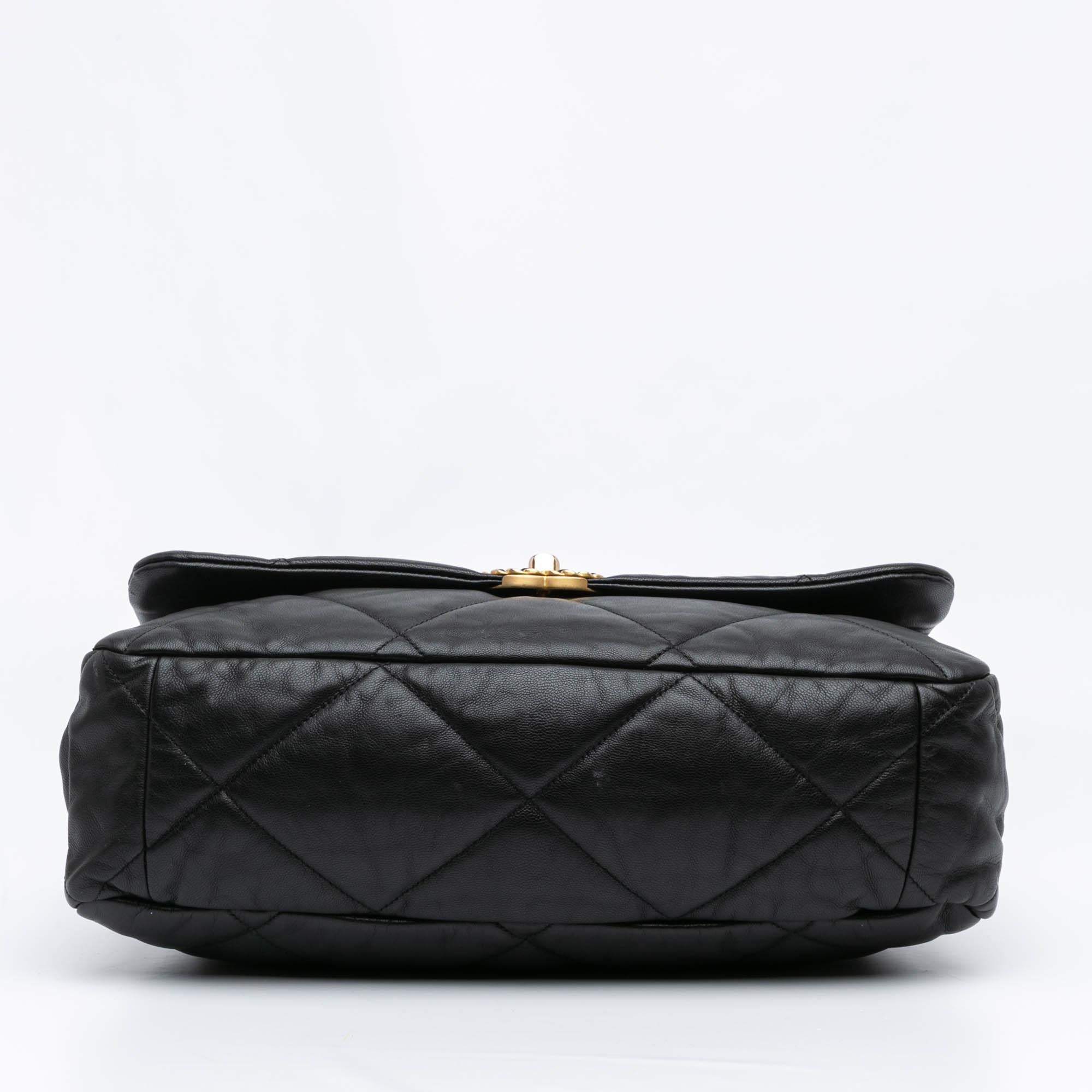 Chanel Maxi Lambskin 19 Flap