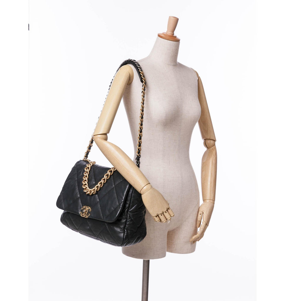 Chanel Maxi Lambskin 19 Flap